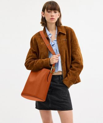 ほぼ未使用■COACH コーチ■ブリーカー エンボスド ウーブン 2WAYバッグ COACH（コーチ） ショルダーバッグ バッグ ブリーカー バケット バッグ